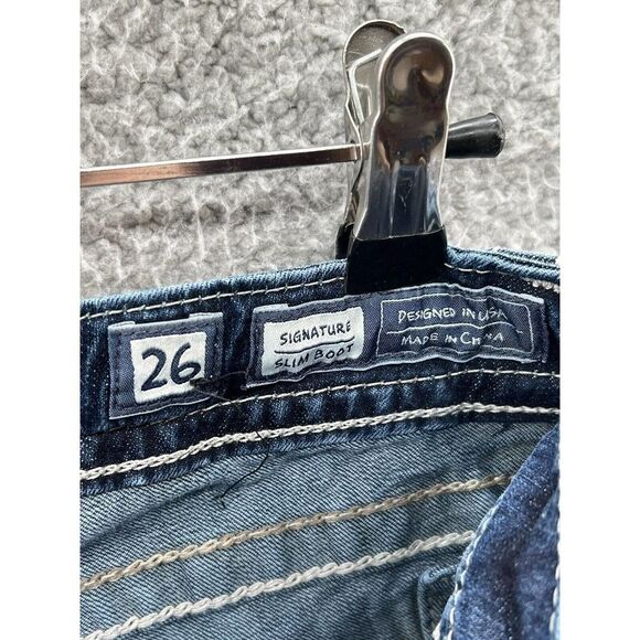 Miss Me Signature Slim Boot Women’s Size 26 Inseam 33 JE8278SBL - Picture 3 of 5